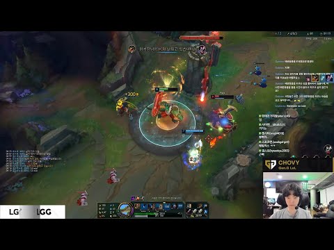 GEN G Chovy Renekton Midlane || Chovy stream challenger korea