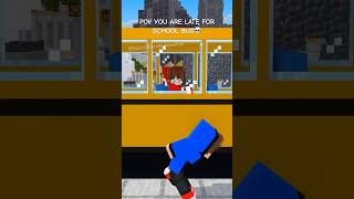 Download lagu POV : You Missed the Bus - MAIZEN Minecraft Animation #shorts mp3 Download lagu POV : You Missed the Bus - MAIZEN Minecraft Animation #shorts mp3