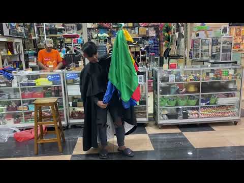 Appearing Flower Pot From Cape By Tora Magic Perform