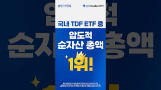 퇴직연금 필수템, 삼성 Kodex TDF ETF 압도적 수익률!