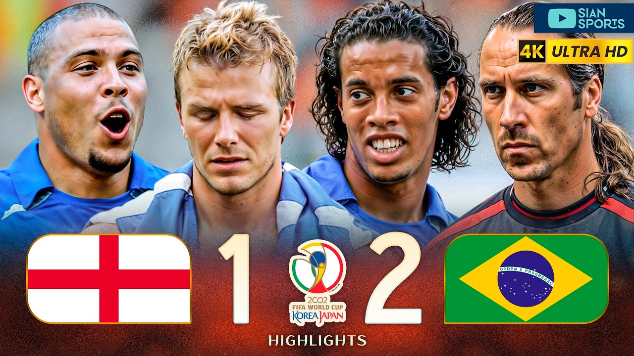 RONALDINHO SHOCKED THE WORLD AND MADE THE IMPOSSIBLE HAPPEN IN THE 2002 WORLD CUP