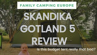 SKANDIKA GOTLAND 5 TENT REVIEW  | Is This Family Camping Tent Budget Friendly & Hassle-Free??