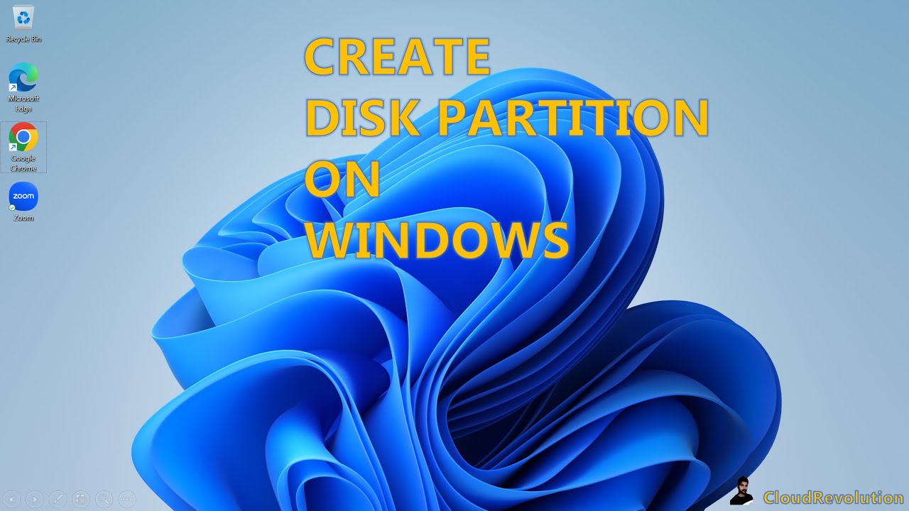 Guide to create Disk partition on Windows 10/11 | Cloud Revolution