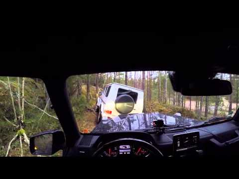 Mercedes-Benz G-class Extreme Offroad Test POV