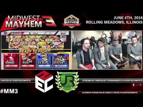 Midwest Mayhem 3 Doubles  WINNERS ROUND 1 - Vemnzr + Hyde vs xYz + WindyCityAssassin