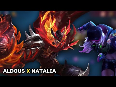 I MEET TOP GLOBAL NATALIA IN RANKED GAME | TOP GLOBAL ALDOUS GAMEPLAY | MLBB