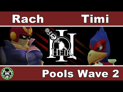 Heir 3 - Rach (Cpt.Falcon) Vs. Timi (Falco) - Pools Wave B - Melee Singles