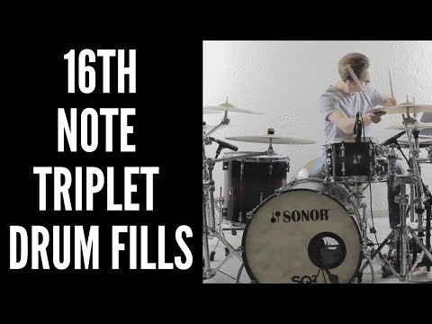 16th Note Triplet Fills - Guest Drummer - Leander Widmoser w /whelandrums