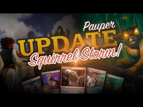 SquirrelStorm UPDATE! Chatterstorm from Modern Horizons II is nuts | Pauper League - 06/10/21