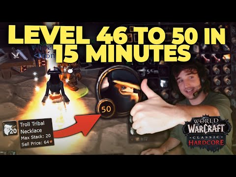 World's Fastest Leveling in Hardcore WoW ft. Sodapoppin