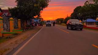 Download lagu Estetik langit senja di perjalanan | video story' wa perjalanan sore mp3