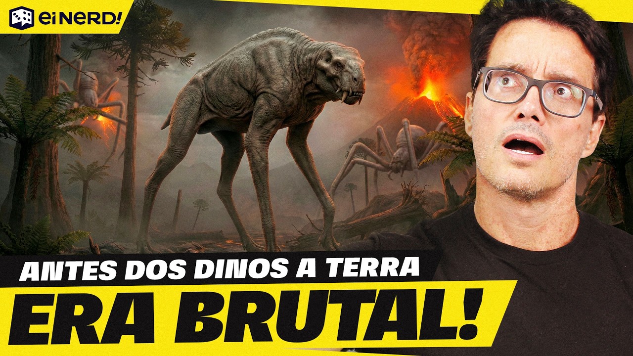 A TERRA ERA ASSIM ANTES DOS DINOSSAUROS