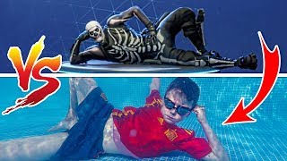 *EXTREME* FORTNITE DANCE Challenge in Real Life UNDERWATER!!