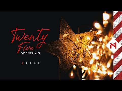 A Really Lazy Qtile Video // 25 Days of Linux