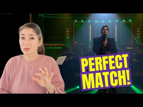 Vocal Coach Reacts to Adam Lambert - I Don’t Care Much (on Jimmy Fallon)