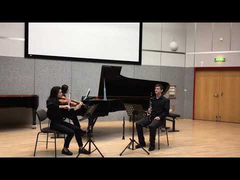 Bruch - Eight Pieces for Clarinet, Viola, Piano Nr.2 Allegro con moto