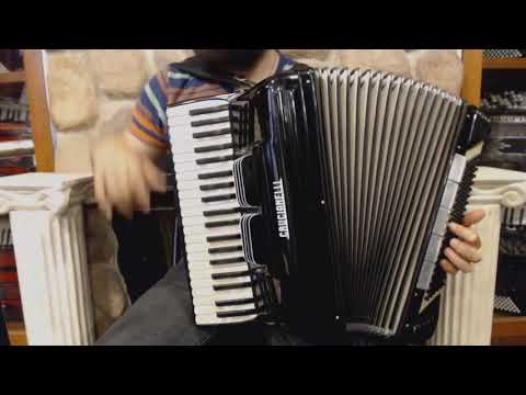 3746 - Black Crucianelli Piano Accordion LMMH 41 120 $1299