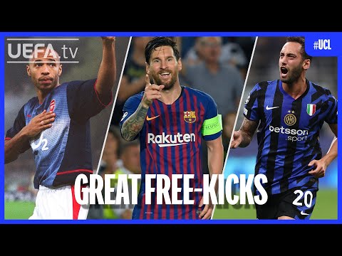 UNBELIEVABLE Champions League Free-Kicks!