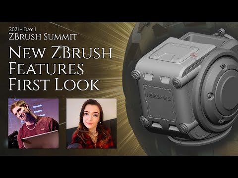 New ZBrush Features First Look! Part 1 - 2021 ZBrush Summit - Pixologic Presentation