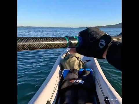5°C at 7:00am #surfski #morningroutine #kayaking #newzealand