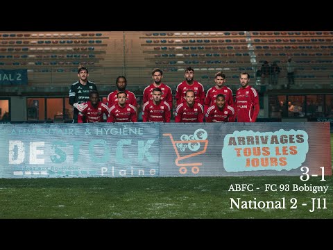 National 2 : Journée 11 : ABFC- FC 93 Bobigny (3-1)