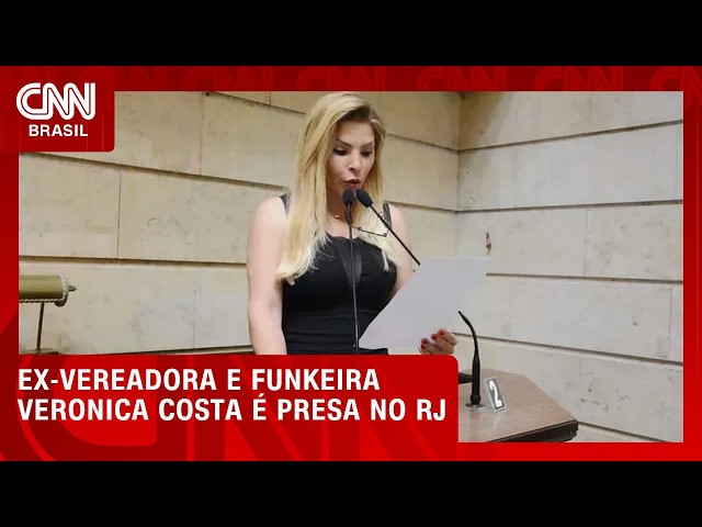 Mãe Loira: ex-vereadora e funkeira Veronica Costa é presa no RJ | CNN NOVO DIA