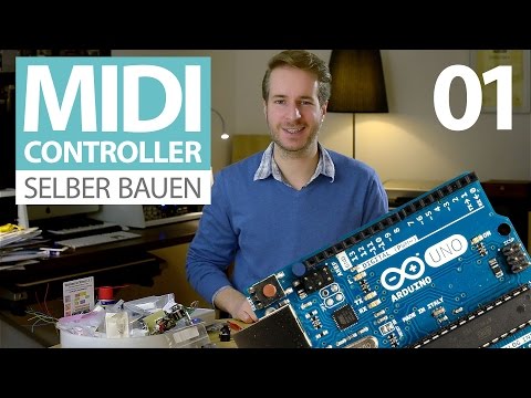 Build your own MIDI controller (E01) (German tutorial for Arduino beginners)