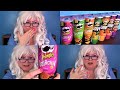 Pringles Funny Taste Test Granny McDonalds Scorchin Hot Wavy Potato Chips