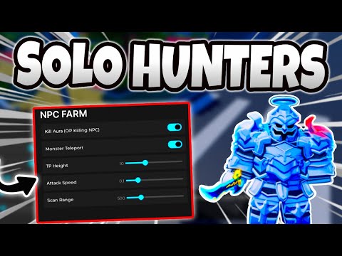 *NEW* Solo Hunters Script (PASTEBIN 2026) (Auto Dungeon, Kill Aura, Auto Quest & AFK Farm)
