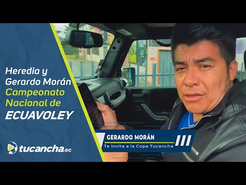 Heredia y Gerardo Moran - Invitación Campeonato Nacional de Ecuavoley