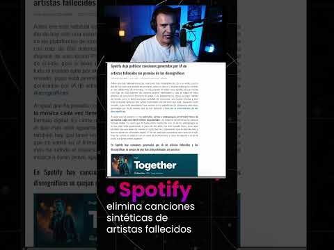 Páginas de artistas de Spotify SECUESTRADAS con música falsa de IA