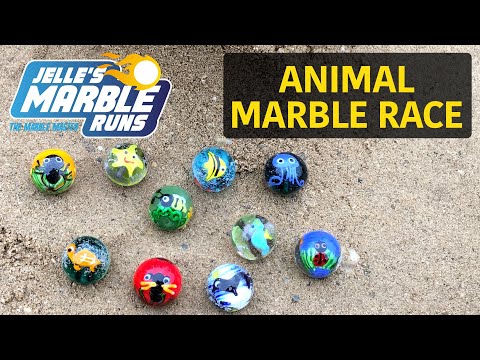 Animal Marble Race - Jelle's Marble Runs