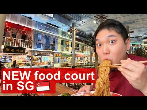 Singapore's NEWEST Food Court Finally Opens at THIS Area!