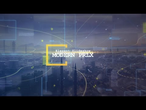 Modern Parallax Cinematic Slideshow