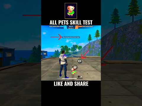 ALL PETS SKILL TEST (PART-4) || #shorts #ffmax #ff #ob48 #all #pets #skill #test #part4 #skilltest