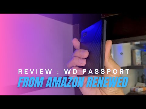 WD Passport Review from Amazon Renewed !