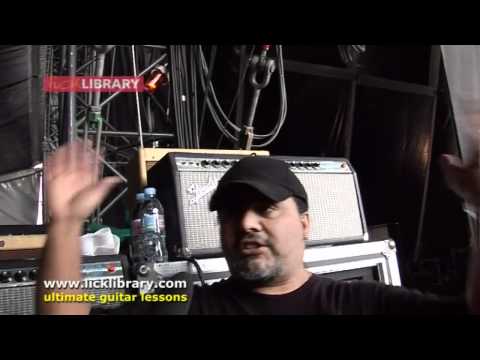 Lenny Kravitz Guitar Tech Alex Alvarez Gear Overview - V Festival