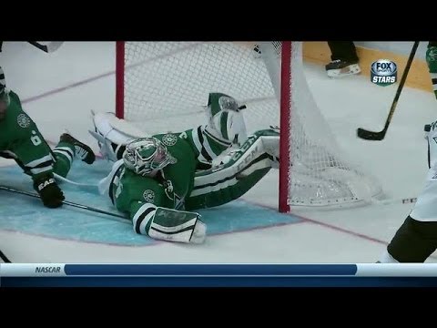 Kari Lehtonen's unbelievable pad save