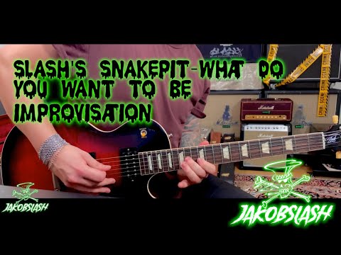 Slash's Snakepit - What Do You Want To Be Improvisation