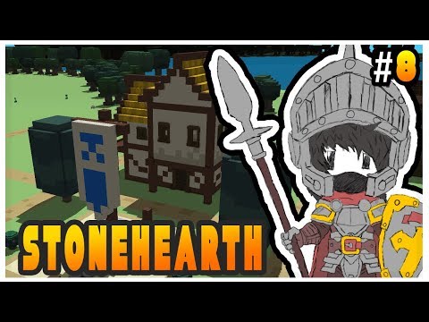 Stonehearth Alpha 23 - Blacksmith - Ep 8