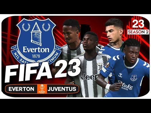 FIFA 23 EVERTON CAREER MODE #23 - EUROPA LEAGUE FINAL GAMEPLAY + SEASON REVIEW