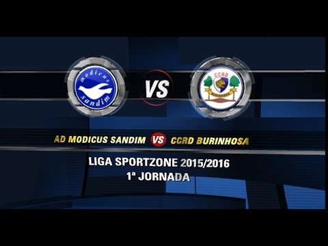 Liga Sportzone - 1ª Jornada - Modicus 5 x 0 Burinhosa