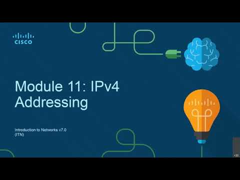 CCNA-1-Lab-11 - DC&NM - Lab Sessions - Module 11 - IPv4 - 2020 - Sem 2