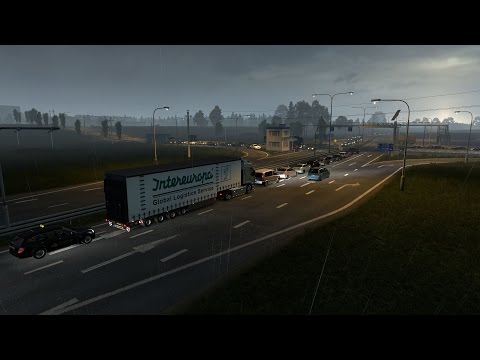 ETS2 Renault Premium + RusMap 1.6.3 - Portsmouth - Звенигород Часть 3