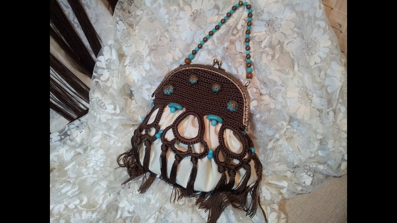 COMO HACER BOLSO PARA TRAJE DE FLAMENCA O FIESTA