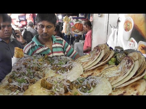 People Mad for Fast Food | 1000 of Kati Rolls Finished in a Day | Kolkata Street Food Video