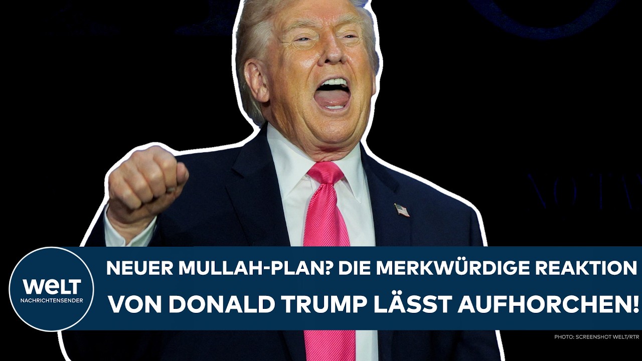 IRAN-KRIEG: Neuer Mullah-Plan? Die merkwürdige Reaktion von Donald Trump lässt aufhorchen!