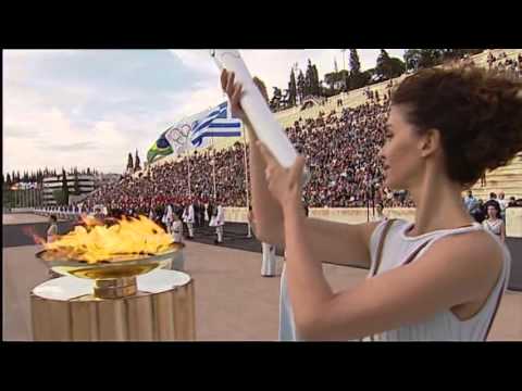 Cerimônia de passagem (handover) da #ChamaOlímpica - Rio 2016