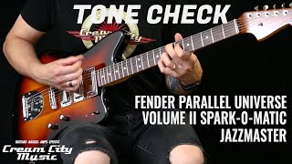 Video thumbnail for TONE CHECK: Fender Spark-O-Matic Jazzmaster Demo | No Talking by Cream City Music