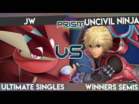 PRISM 185 - JW (Greninja) vs. Uncivil Ninja (Shulk) - Winners Semis - Smash Ultimate Singles